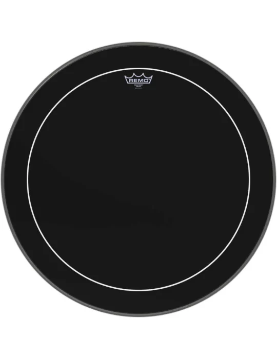  REMO ES-1624-PS Parche de ébano a rayas de 24 "para bombo|MusicGoodDeal 