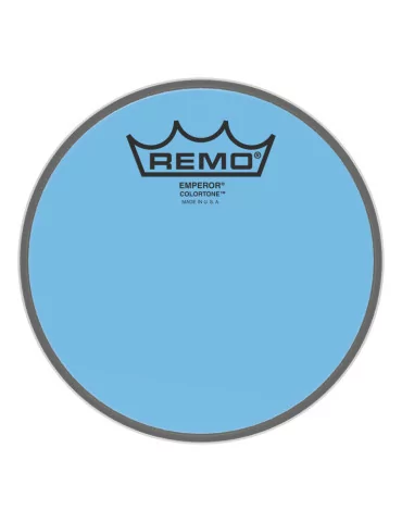  REMO BE-0306-CT-BU Emperor Colortone batter drumhead, blue, 6"|MusicGoodDeal 