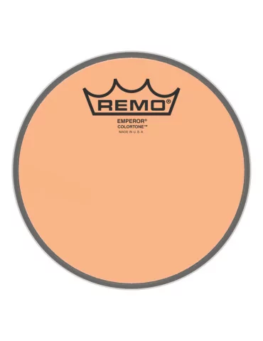  REMO BE-0306-CT-OG Emperor Colortone batter drumhead, orange, 6"|MusicGoodDeal 