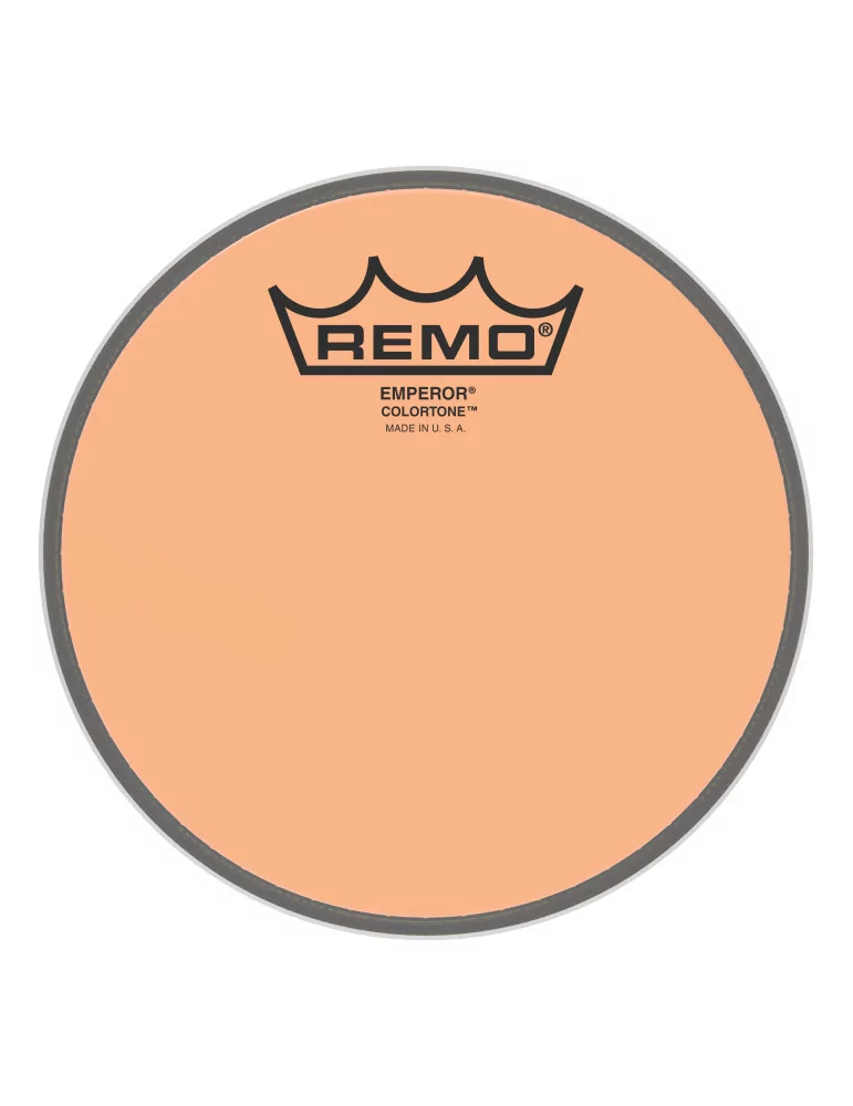  REMO BE-0306-CT-OG Emperor Colortone batter drumhead, orange, 6"|MusicGoodDeal 