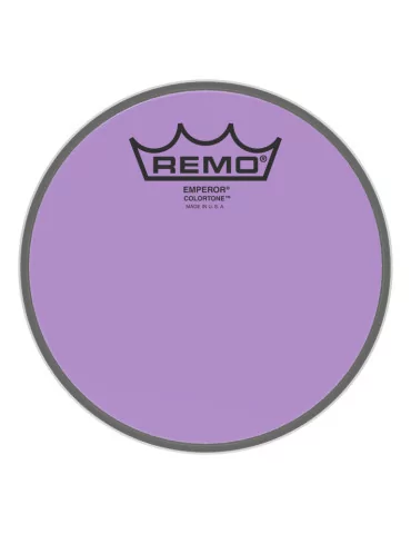  REMO BE-0306-CT-PU Emperor Colortone batter drumhead, purple, 6"|MusicGoodDeal 