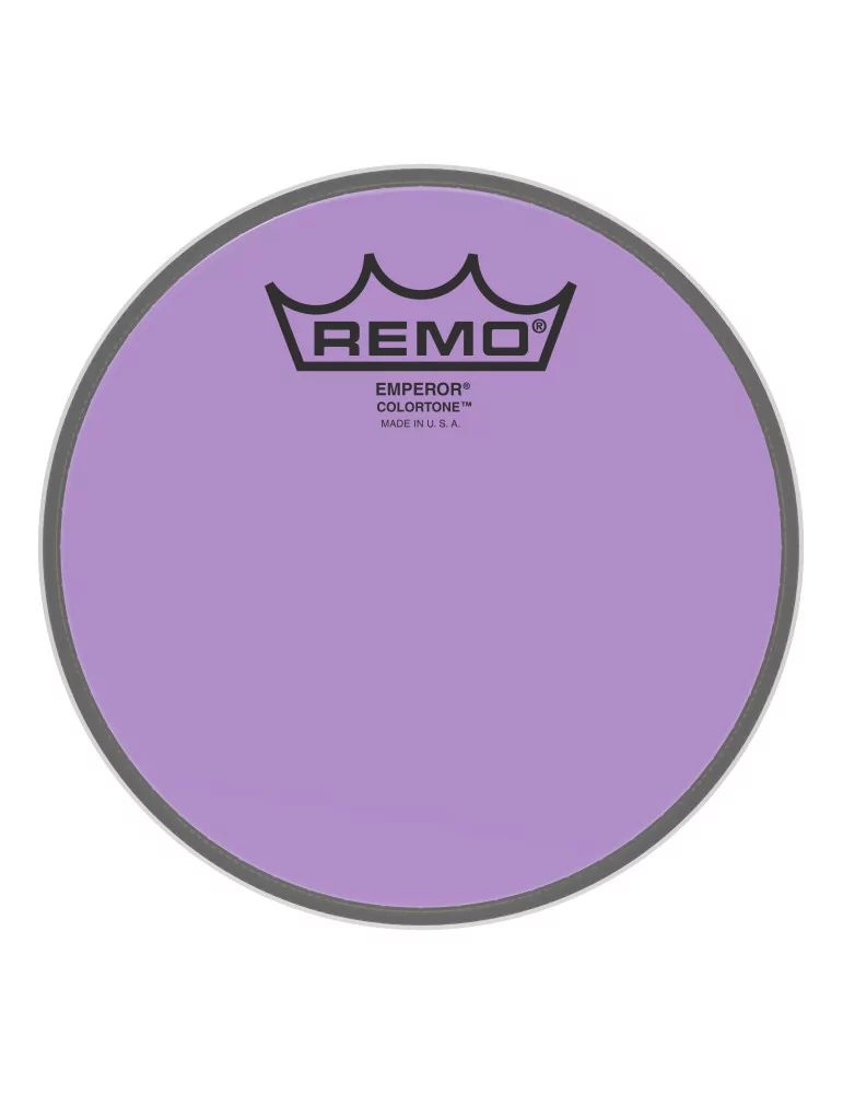  REMO BE-0306-CT-PU Emperor Colortone batter drumhead, purple, 6"|MusicGoodDeal 