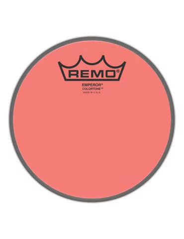  REMO BE-0306-CT-RD Emperor Colortone batter drumhead, red, 6"|MusicGoodDeal 