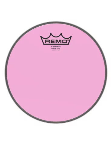  REMO BE-0308-CT-PK Emperor Colortone batter drumhead, pink, 8"|MusicGoodDeal 