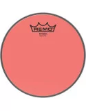  REMO BE-0308-CT-RD Emperor Colortone batter drumhead, red, 8"|MusicGoodDeal 