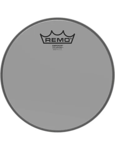  REMO BE-0308-CT-SM Emperor Colortone batter drumhead, smoke, 8"|MusicGoodDeal 