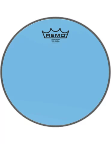  REMO BE-0310-CT-BU Punzón Emperor Colortone, azul, 10 "|MusicGoodDeal 