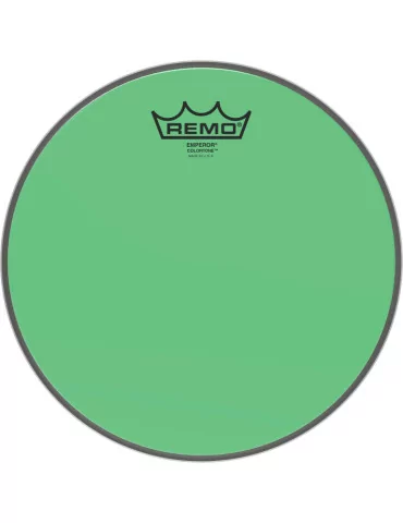  REMO BE-0310-CT-GN Cabezal perforador Emperor Colortone, verde, 10 "|MusicGoodDeal 
