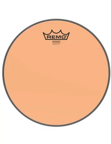  REMO BE-0310-CT-OG Cabezal perforador Emperor Colortone, naranja, 10 "|MusicGoodDeal 