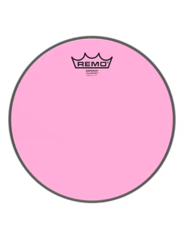  REMO BE-0310-CT-PK Cabezal perforador Emperor Colortone, rosa, 10 "|MusicGoodDeal 