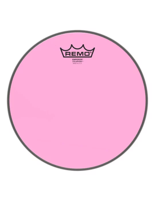  REMO BE-0310-CT-PK Emperor Colortone batter drumhead, pink, 10"|MusicGoodDeal 