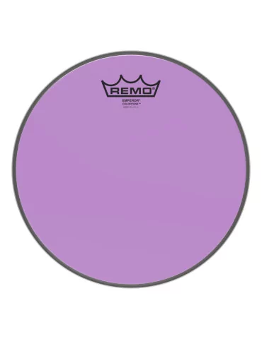  REMO BE-0310-CT-PU Cabezal perforador Emperor Colortone, morado, 10 "|MusicGoodDeal 