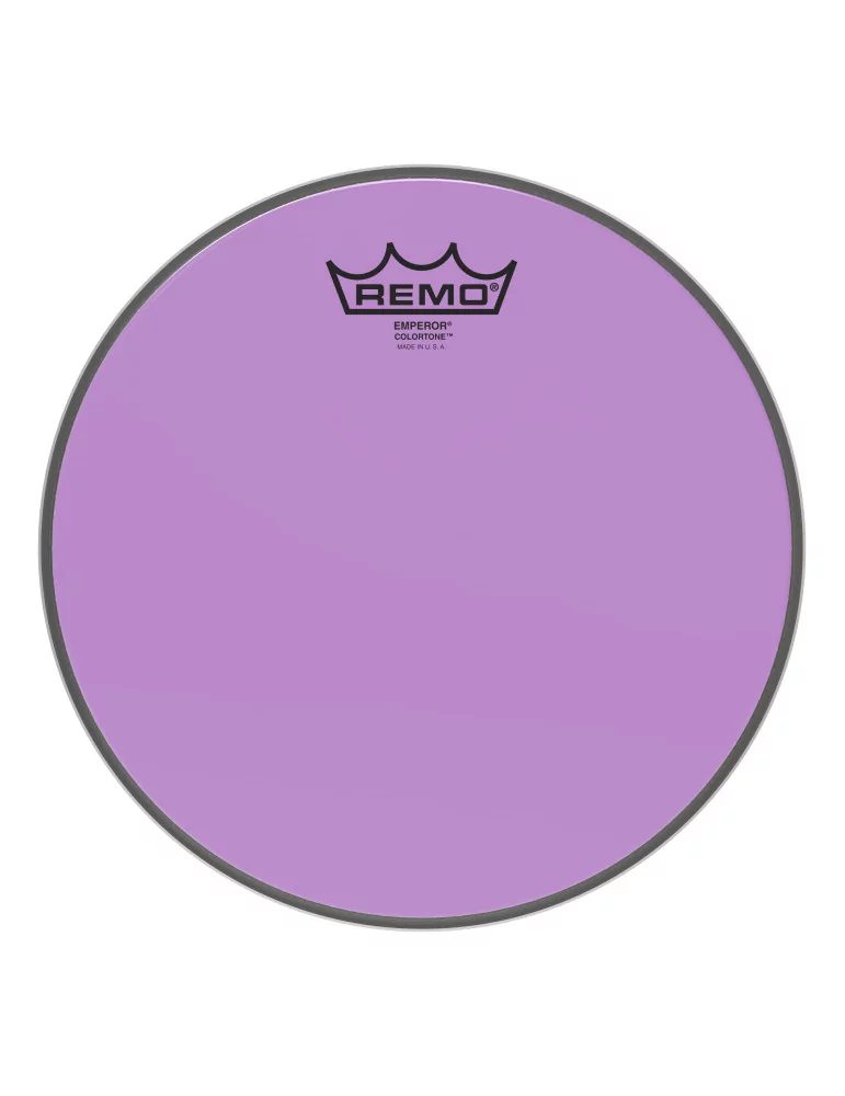  REMO BE-0310-CT-PU Emperor Colortone batter drumhead, purple, 10"|MusicGoodDeal 