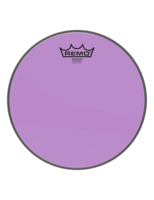  REMO BE-0310-CT-PU Emperor Colortone batter drumhead, purple, 10"|MusicGoodDeal 