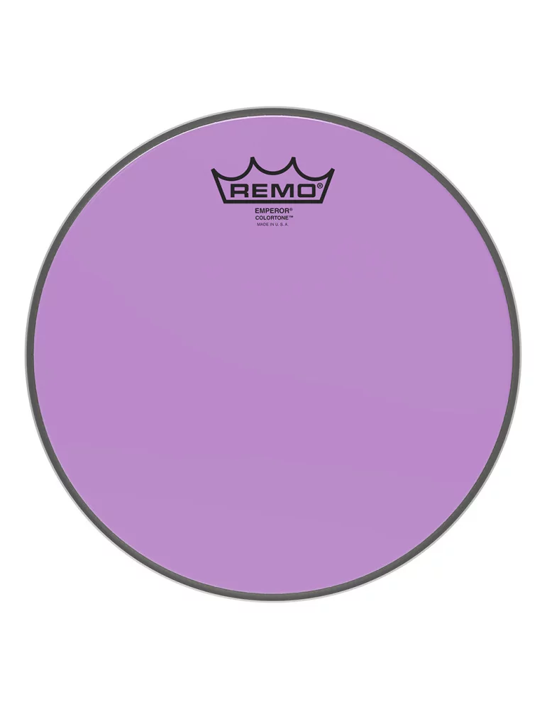  REMO BE-0310-CT-PU Emperor Colortone batter drumhead, purple, 10"|MusicGoodDeal 