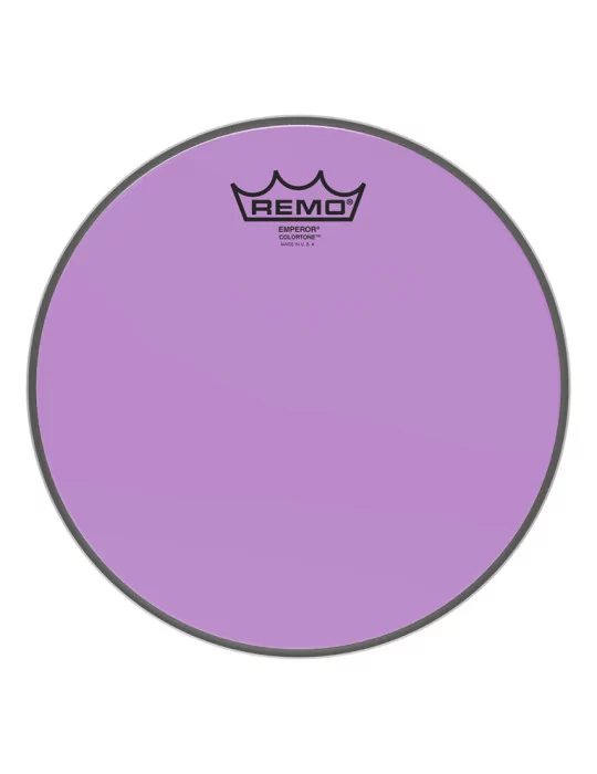  REMO BE-0310-CT-PU Emperor Colortone batter drumhead, purple, 10"|MusicGoodDeal 