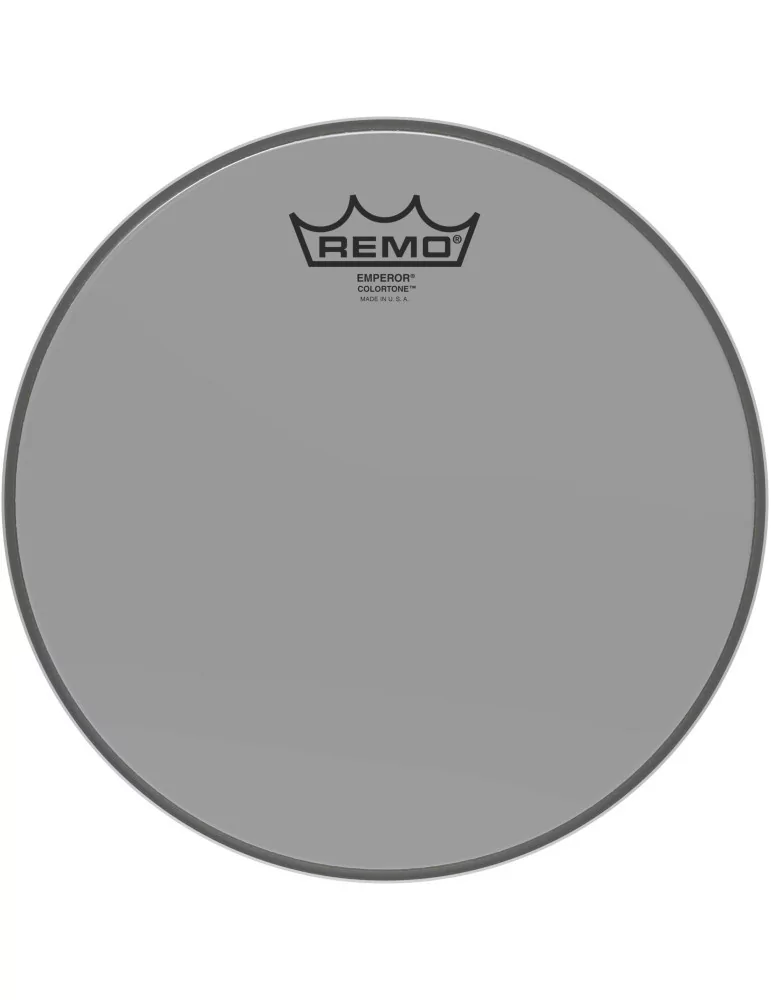  REMO BE-0310-CT-SM Emperor Colortone batter drumhead, smoke, 10"|MusicGoodDeal 