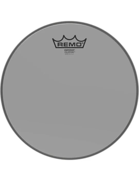  REMO BE-0310-CT-SM Emperor Colortone batter drumhead, smoke, 10"|MusicGoodDeal 