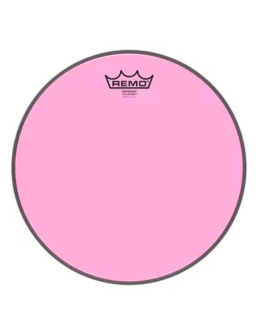  REMO BE-0312-CT-PK Emperor Colortone batter drumhead, pink, 12"|MusicGoodDeal 