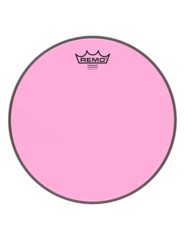  REMO BE-0312-CT-PK Emperor Colortone batter drumhead, pink, 12"|MusicGoodDeal  2