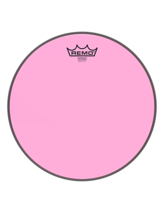  REMO BE-0312-CT-PK Emperor Colortone batter drumhead, pink, 12"|MusicGoodDeal 