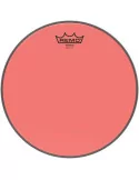  REMO BE-0312-CT-RD Emperor Colortone batter drumhead, red, 12"|MusicGoodDeal 