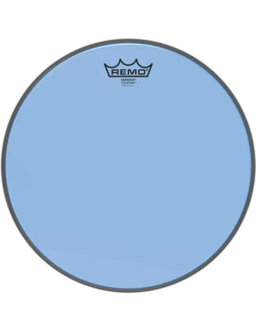  REMO BE-0313-CT-BU Emperor Colortone batter drumhead, blue, 13"|MusicGoodDeal 