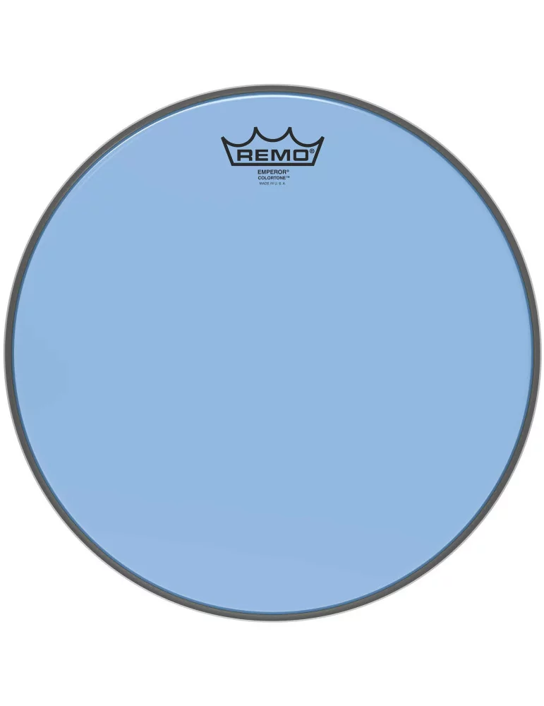  REMO BE-0313-CT-BU Emperor Colortone batter drumhead, blue, 13"|MusicGoodDeal 