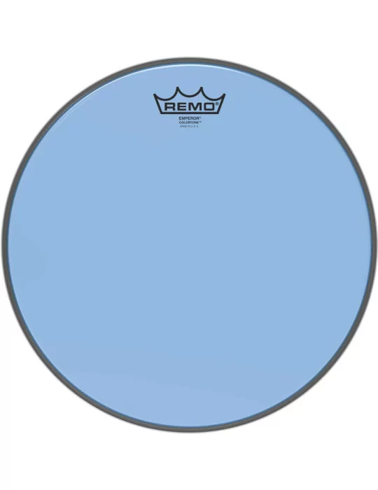  REMO BE-0313-CT-BU Emperor Colortone batter drumhead, blue, 13"|MusicGoodDeal 