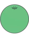  REMO BE-0313-CT-GN Emperor Colortone batter drumhead, green, 13"|MusicGoodDeal 