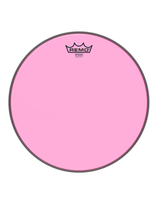  REMO BE-0313-CT-PK Emperor Colortone batter drumhead, pink, 13"|MusicGoodDeal 