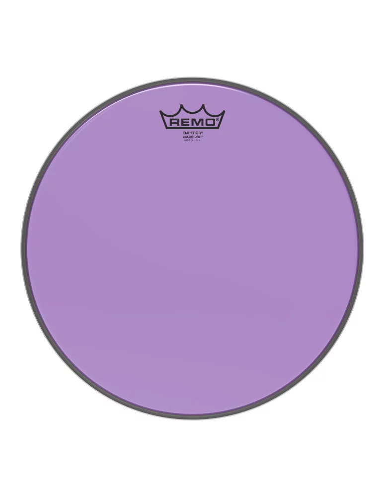  REMO BE-0313-CT-PU Emperor Colortone batter drumhead, purple, 13"|MusicGoodDeal 