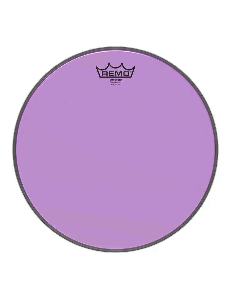  REMO BE-0313-CT-PU Emperor Colortone batter drumhead, purple, 13"|MusicGoodDeal 