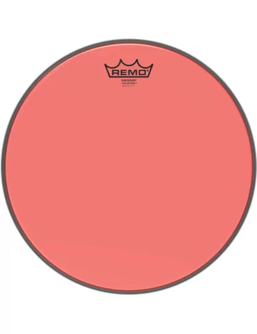 REMO BE-0313-CT-RD Emperor Colortone batter drumhead, red, 13"|MusicGoodDeal 