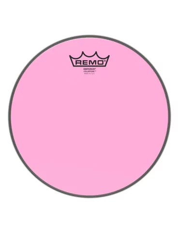  REMO BE-0314-CT-PK Emperor Colortone batter drumhead, pink, 14"|MusicGoodDeal 