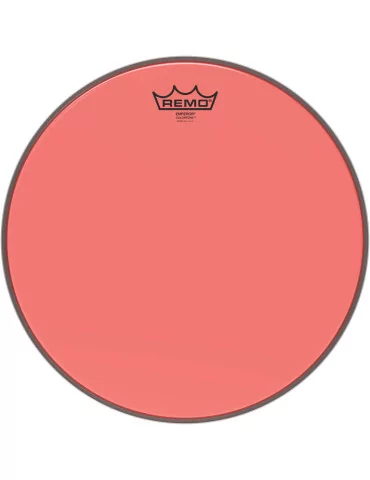  REMO BE-0314-CT-RD Emperor Colortone batter drumhead, red, 14"|MusicGoodDeal 
