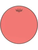  REMO BE-0314-CT-RD Emperor Colortone batter drumhead, red, 14"|MusicGoodDeal 
