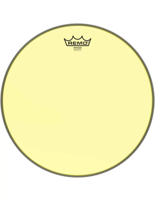  REMO BE-0314-CT-YE 14" EMPEROR COLORTONE YELLOW|MusicGoodDeal 