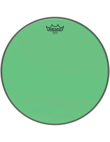  REMO BE-0315-CT-GN Cabezal perforador Emperor Colortone, verde, 15 "|MusicGoodDeal 