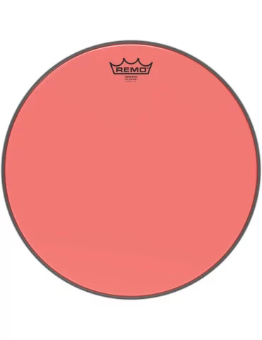  REMO BE-0315-CT-RD Punzón Emperor Colortone, rojo, 15 "|MusicGoodDeal 