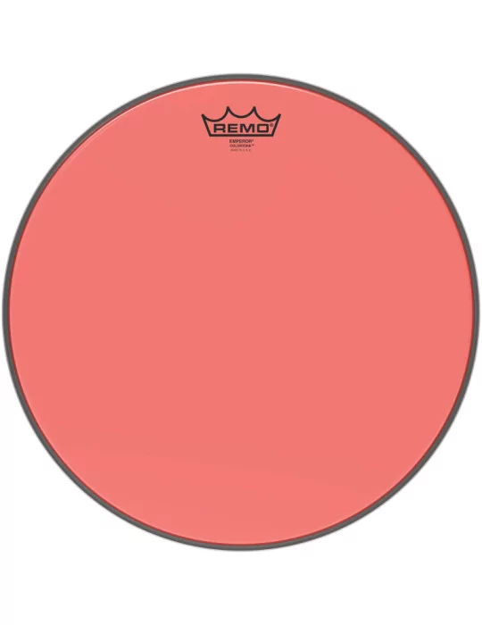  REMO BE-0315-CT-RD Punzón Emperor Colortone, rojo, 15 "|MusicGoodDeal 