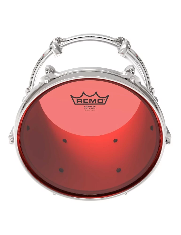 REMO BE-0315-CT-RD Punzón Emperor Colortone, rojo, 15 "|MusicGoodDeal 