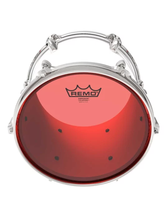  REMO BE-0315-CT-RD Punzón Emperor Colortone, rojo, 15 "|MusicGoodDeal 
