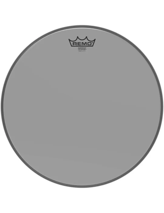  REMO BE-0315-CT-SM Emperor Colortone batter drumhead, smoke, 15"|MusicGoodDeal 
