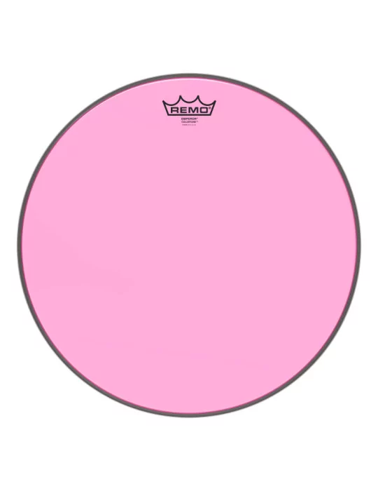  REMO BE-0316-CT-PK Emperor Colortone batter drumhead, pink, 16"|MusicGoodDeal 