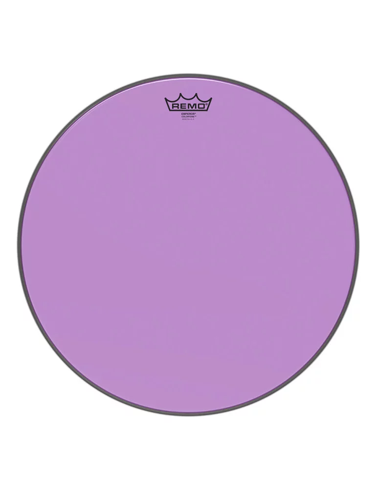 REMO BE-0316-CT-PU Emperor Colortone batter drumhead, purple, 16"|MusicGoodDeal 
