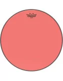  REMO BE-0316-CT-RD Emperor Colortone batter drumhead, red, 16"|MusicGoodDeal 