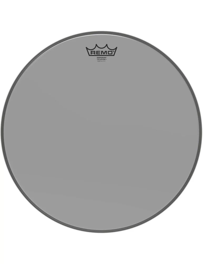  REMO BE-0316-CT-SM Emperor Colortone batter drumhead, smoke, 16"|MusicGoodDeal 