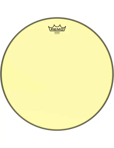  REMO BE-0316-CT-YE Cabezal perforador Emperor Colortone, amarillo, 16 "|MusicGoodDeal 
