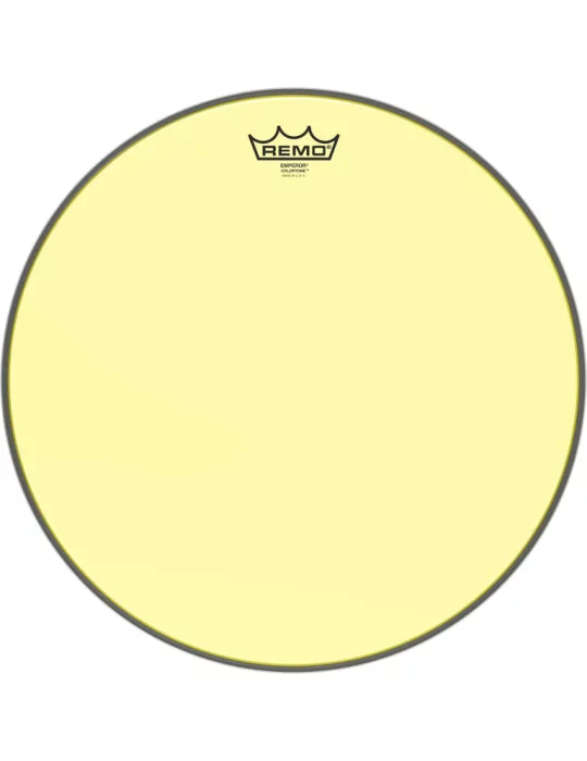  REMO BE-0316-CT-YE 16" EMPEROR COLORTONE YELLOW|MusicGoodDeal 